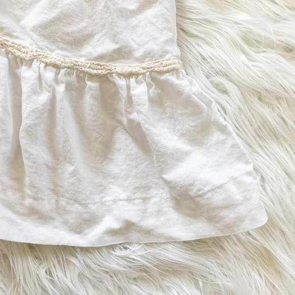 Baby Gap Linen Dress with Crochet Details 3-6M - Picture 4 of 9